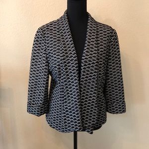 Kasper Open Front Lined Jacket  BLACK FRIDAY SPECIAL